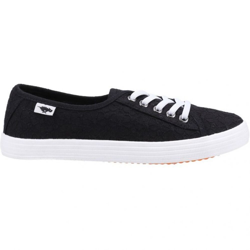 Rocket Dog Womens/ladies Chow Elsie Eyelets Pumps (black) - Size UK 6 | Rocket Dog Sale | Discount Designer Brands