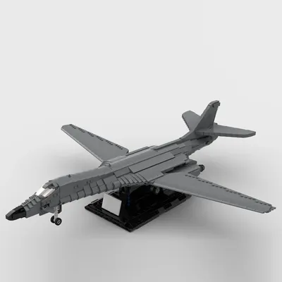 NEUE 1544PCS WW2 Militär MOC Maßstab 1:72 B-1B Lancer Bomber Modell kreative Ideen High-Tech Kind Image