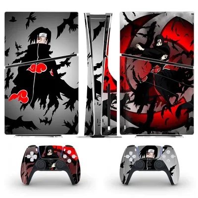 Neue Anime PS5 Slim Disc Skin Aufkleber Aufkleber Abdeckung für Konsole und 2 Controller Neue PS5 Image