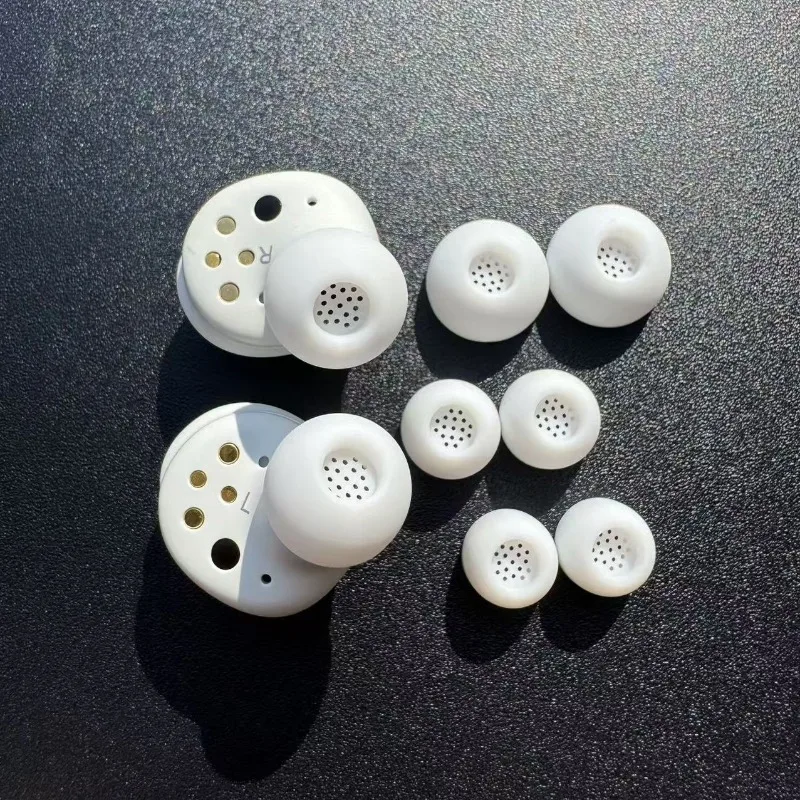 4 Paar Ersatz-Ohrstöpsel für Sennheiser MOMENTUM Kopfhörer der 4. Generation, Ersatz-Silikonspitzen Sennheiser tw4 Ohrhörer Image