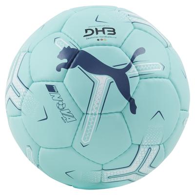 Handball PUMA "PUMA NOVA Match Ball Erwachsene", Damen, Gr. II, electric peppermint gray skies weiß grün, Bälle