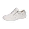 Slip-On Sneaker WALDLÄUFER "K-MILENA", Damen, Gr. 4,5 (37,5), silber (weiß, silberfarben), Nappaleder, Nubukleder, kontrastfarbene Details, casual, Schuhe, Bequemschuh, Komfortschuh in extrabreiter Schuhweite K