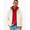 Plüschjacke TOMMY JEANS "TJM REG BADGE TEDDY ZIP TRU EXT", Herren, Gr. XL, beige (desert sand dune), Sweatware, Obermaterial: 100% Polyester, unifarben, casual, regular fit normal, Rundhals, Langarm eingesetzt mit Gummizug, Jacken, mit Logopatch,...