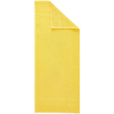 Handtuch DYCKHOFF "Saphir Friseurhandtücher", gelb, B:34cm L:90cm, Frottier, Frottier, Handtücher (Packung), Farbecht und besonders strapazierfähig, 34x90 cm Image