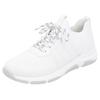 Slip-On Sneaker REMONTE, Damen, Gr. 43, weiß, Textil, Lederimitat, unifarben, sportlich, Schuhe, Freizeitschuh, Halbschuh, Slipper, Schlupfschuh mit Anziehlaschen