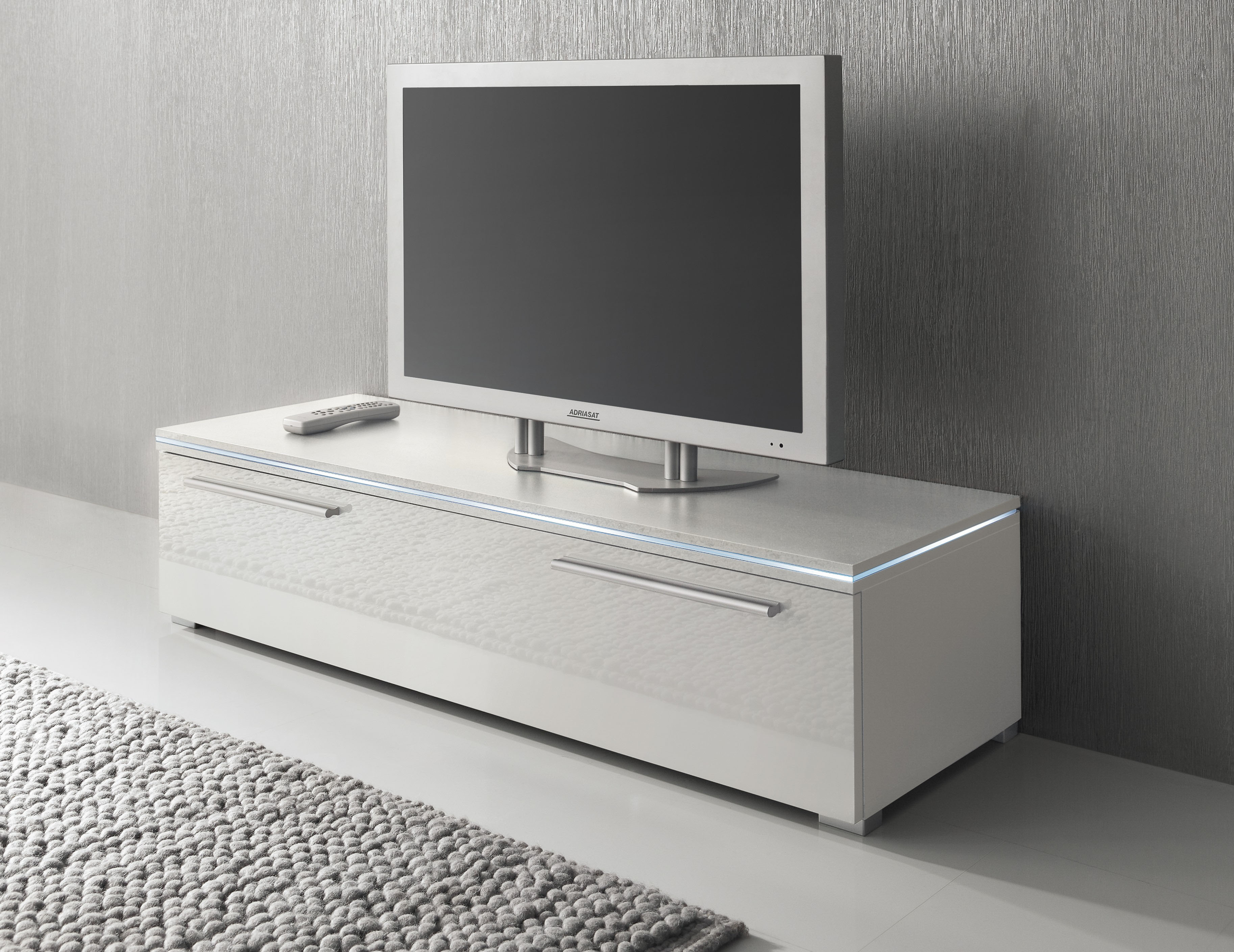 Lowboard HÖLTKEMEYER "Line TV-Board, TV-Schrank", weiß, Sideboards, Breite 120 cm