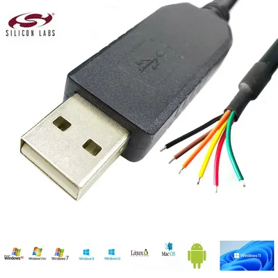 Silicon Labs CP210x USB zu UART Brücke COM3 für PLC MCU CPU TTL-3V3-WE-Debug-Kabel Image