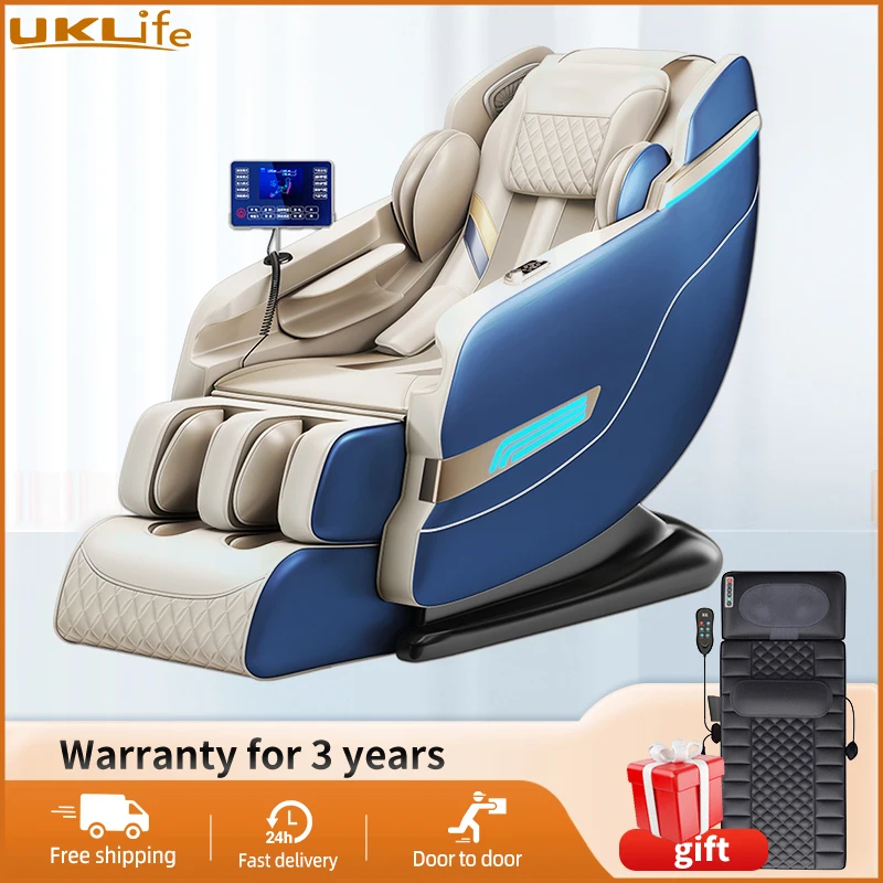 3 Jahre Garantie Home 4D Ganzkörper-Airbag High-End-Beinmassage Luxus-Massagestuhl Zero Gravty Massagesofa Bürostuhl Image