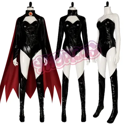 7PCS Sexy Madelyne Pryor Cosplay Kostüm Overall Mantel XX Männer Bösewicht Uniform Outfit Halloween Image
