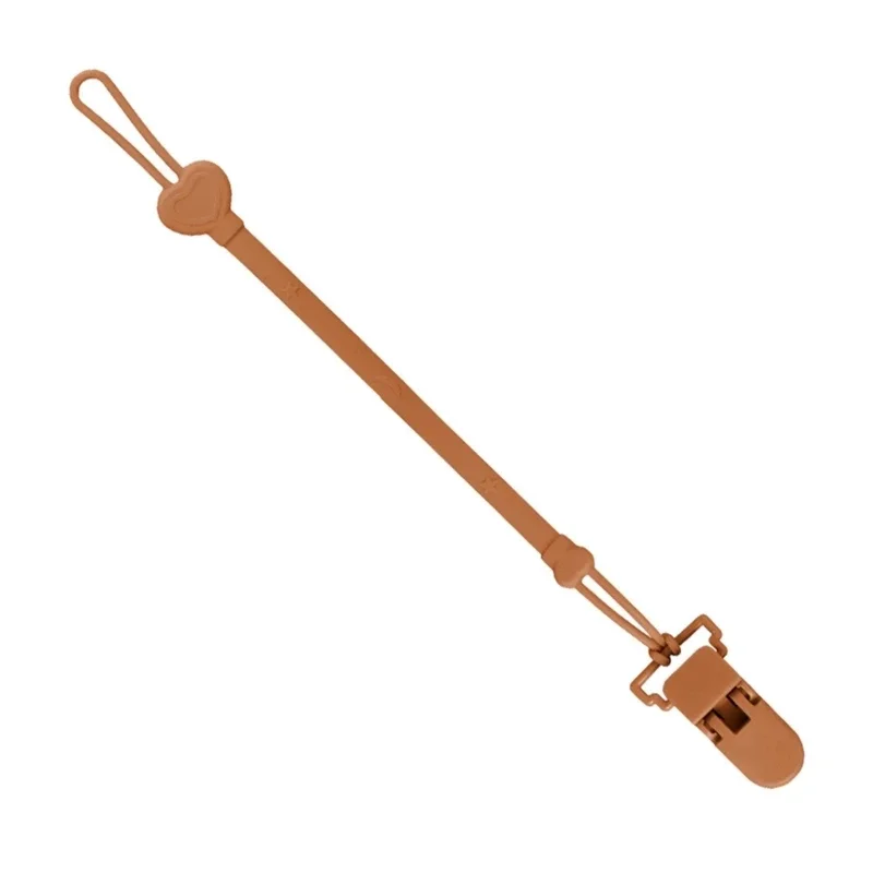 Baby Schnuller Anti-Drop Kette Nippel Organisation Kette Weiche Silikon Clip Image
