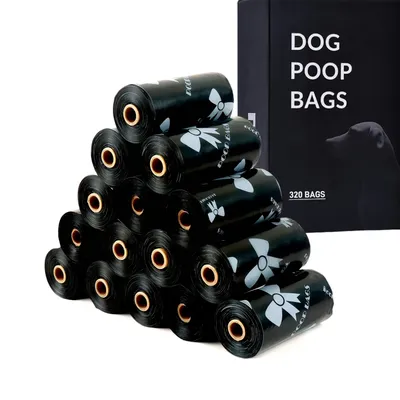 150 Count Heavy Duty Dog Poop Bags Trash Bags,Cleaning up all Kinds of Small Garbage, Pretty