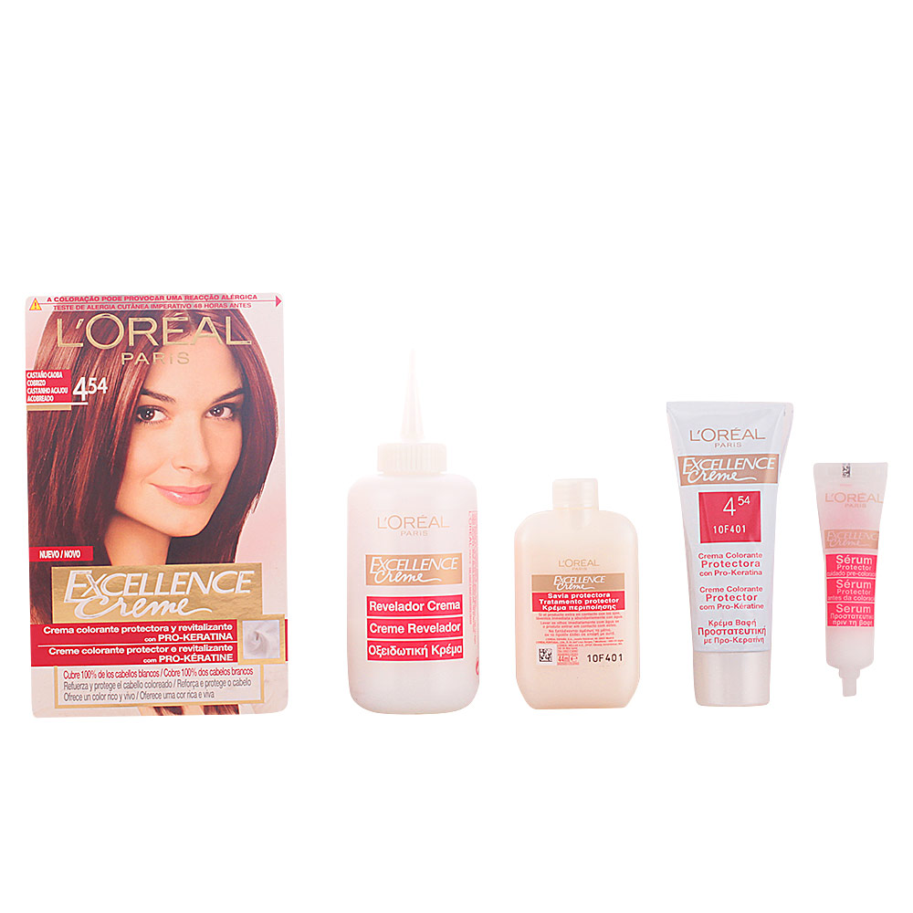 Excellence Creme-farbstoff #4.54-kupfer-mahagoni-kastanie 192 ml Image