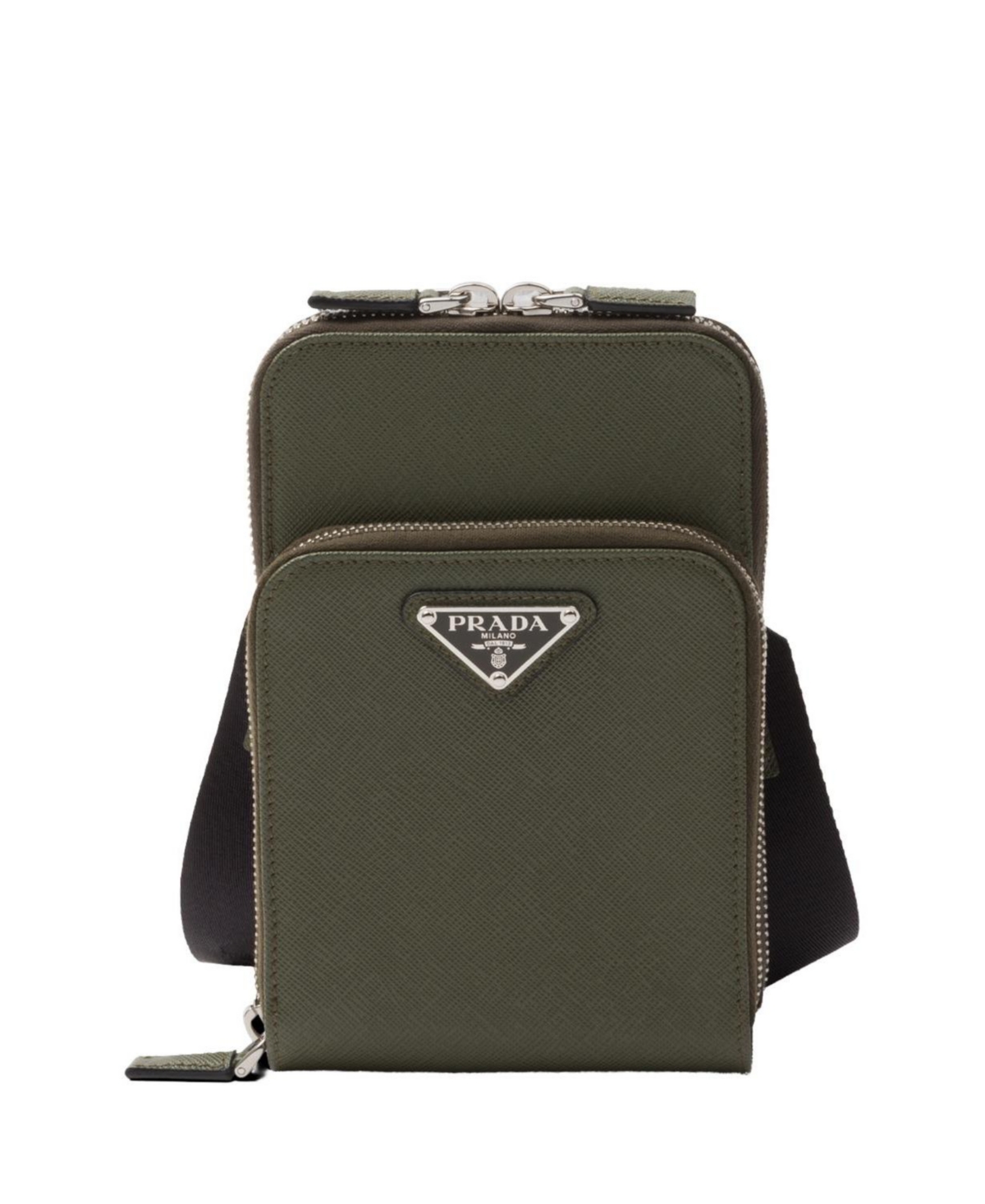 Prada Saffiano Leather Smartphone Case - Green