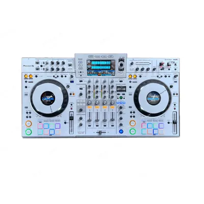 XDJ-XZ Film Controller Skin, Fully Enclosed PC, Imported White Silver Stickers in Stock