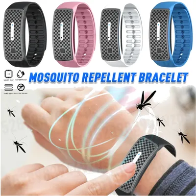 Portable Ultrasonic Mosquito Wristband Bracelet Powerful Electronic Mosquito Children's Repellent