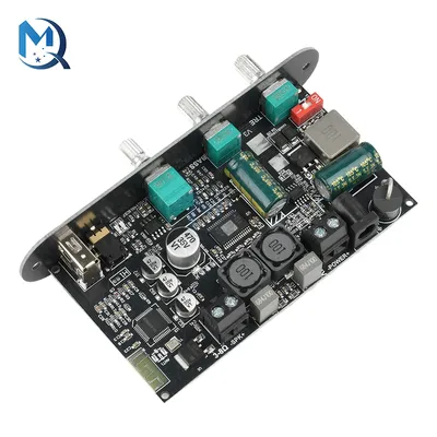ZK-1001U DC 9-24V mono 100W BT amplifier board module supports APP amplifier chip TPA3116D2 female socket 5.5 * 2.1 interface
