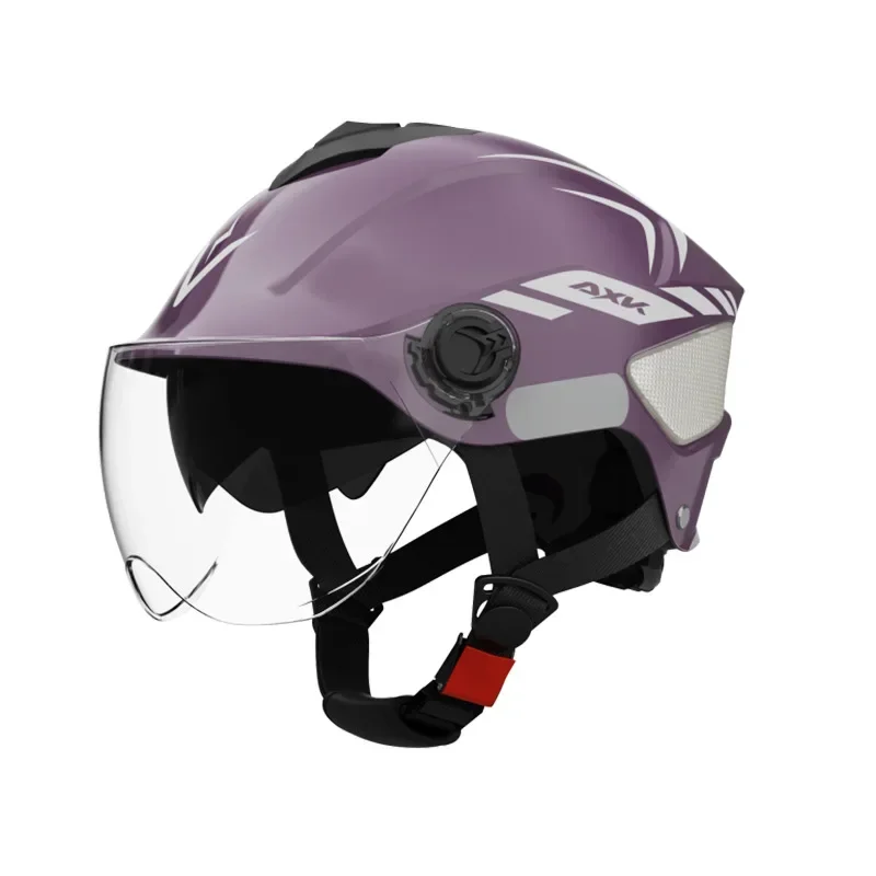 Casque de moto avec batterie de voiture électrique, protection solaire d