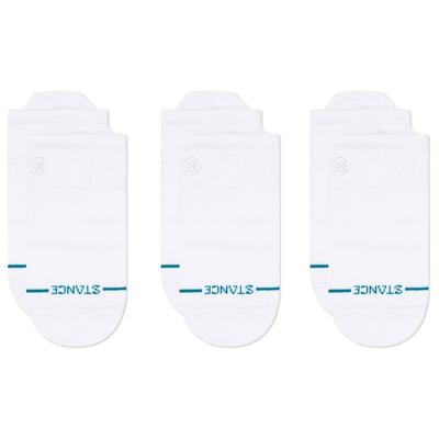 Stance - Icon Low Tab 3 Pack - Multifunktionssocken Unisex M | EU 38-42 weiß Image