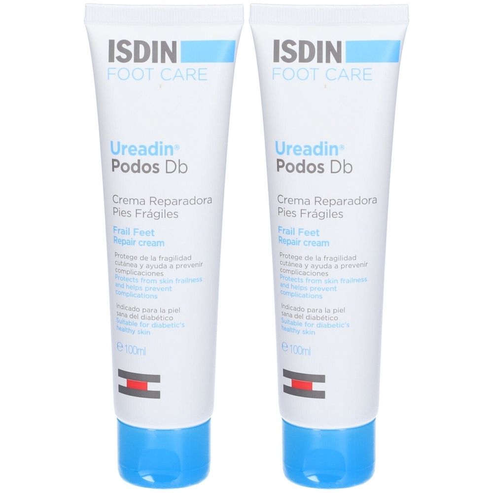 ISDIN Ureadin Podos Db Pelle sana del piede diabetico 2x100 ml Crema