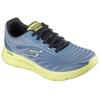 Sneaker SKECHERS "GO WALK FLEX", Herren, Gr. 44, bunt (hellblau, gelb), Textil, Lederimitat, kontrastfarbene Details, sportlich, Schuhe, Trainingsschuh, Slipper mit Ultra Go Dämpfung