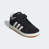 Klettschuh ADIDAS SPORTSWEAR, Gr. 35, core schwarz, sanftes weiß, gum10, Leder, Textil, sportlich, Schuhe, Design auf den Spuren des adidas Superstar