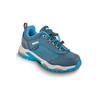 Outdoorschuh MEINDL "Meindl Wisper Junior GTX", Gr. 33, bunt (petrol, orange), Veloursleder, Mesh, unifarben, Basic, Schuhe, GORE-TEX – Winddicht, wasserdicht und atmungsaktiv