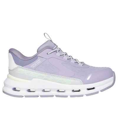 Skechers Girl's Slip-ins: Glide-Step + - Vista Lane Hands Free Slip-ins Sneaker | Size 12.5 | Lavender | Synthetic/Textile | Machine Washable