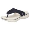 Zehentrenner RIEKER SPORT, Damen, Gr. 38, blau (nachtblau), Textil, unifarben, casual, Schuhe, Sommerschuh, Strandschuh, Badeschuh, Urlaubschuh mit weichem Zehensteg