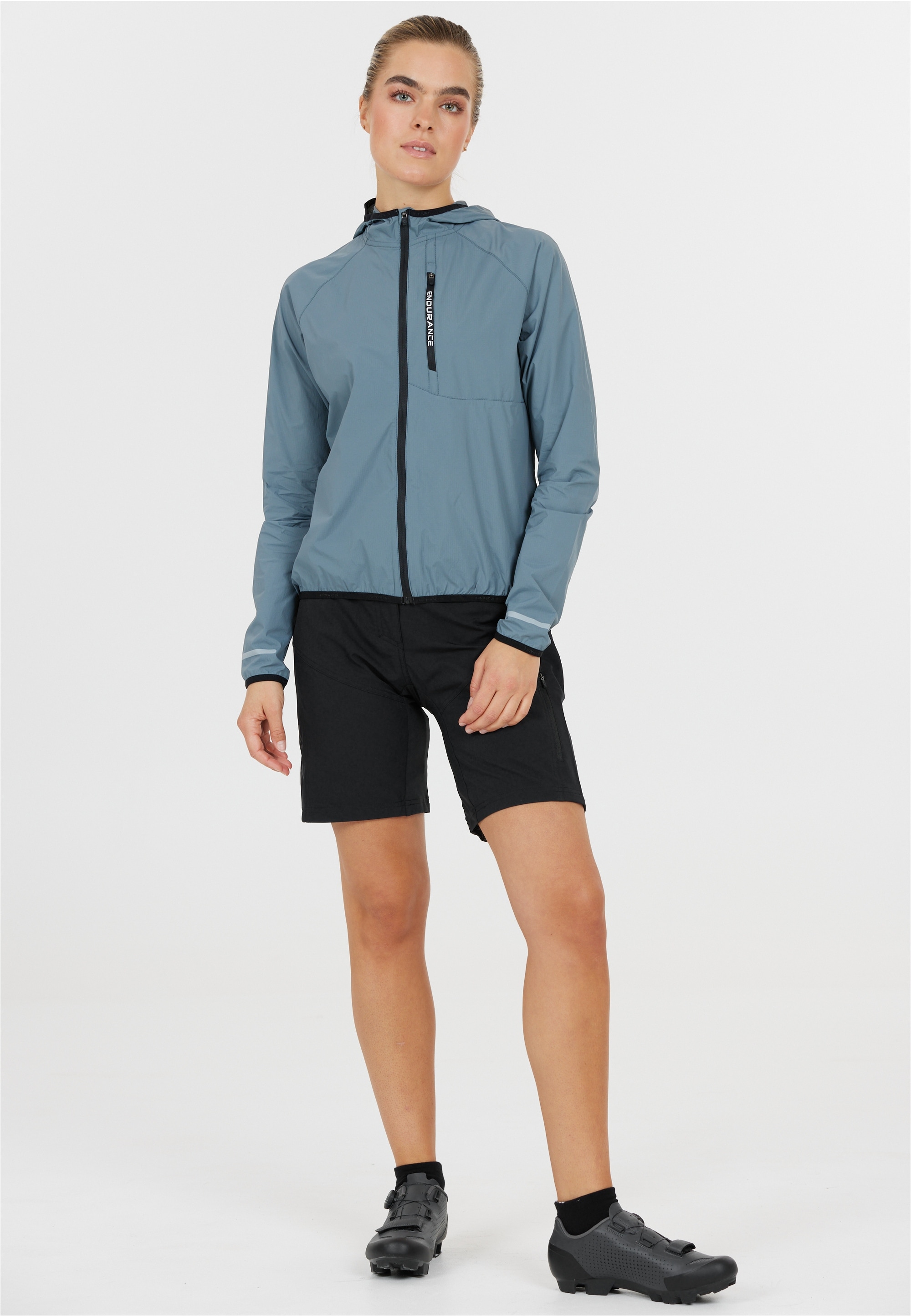 Radhose ENDURANCE "Balhia", Damen, Gr. 34, EURO-Größen, schwarz, 90% Polyester, 10% Elasthan, unifarben, Hosen, mit 4-Wege-Stretch Image