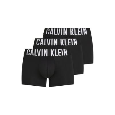Trunk "TRUNK 3PK", Herren, Gr. M (50), b, misty gr, weiß, blossom gr lgs, Jersey, Obermaterial: 88% Polyester, 12% Elasthan, CALVIN KLEIN UNDERWEAR, körpernah, Unterhosen, mit Logo-Stretchbund Image