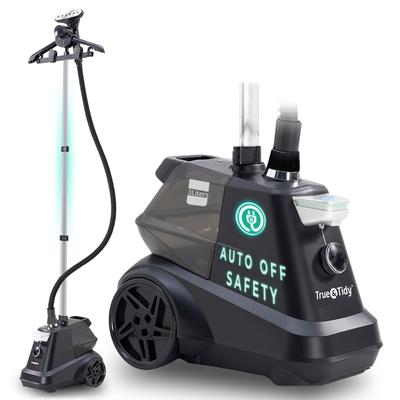 True & Tidy SX3 Heavy-Duty Garment Steamer with Smart Auto Off, Foot Pedal & 3 Steam Settings