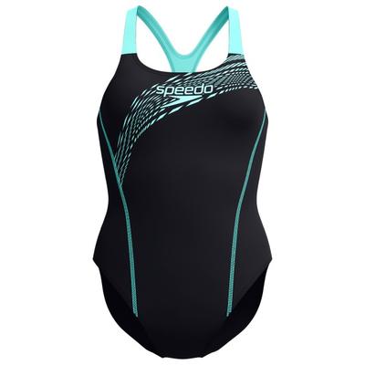 Speedo - Women's Medley Logo 1 Piece - Badeanzug Gr 40 schwarz Image