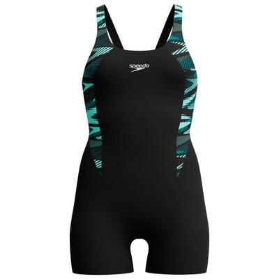 Speedo - Women's Hyperboom Splice Legsuit - Badeanzug Gr 38 schwarz Image