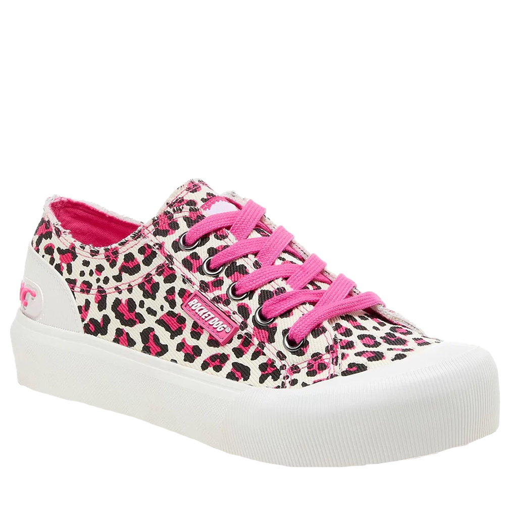 Rocket Dog Womens/ladies Jazzin Plus Monroe Trainers (hot Pink) - Size UK 3 | Rocket Dog Sale | Discount Designer Brands
