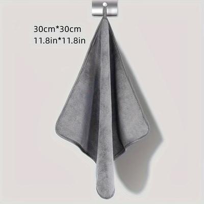 TEMU Microfiber Double-sided Short Velvet Car Wash With A Towel To Wipe The Car Cloth Image