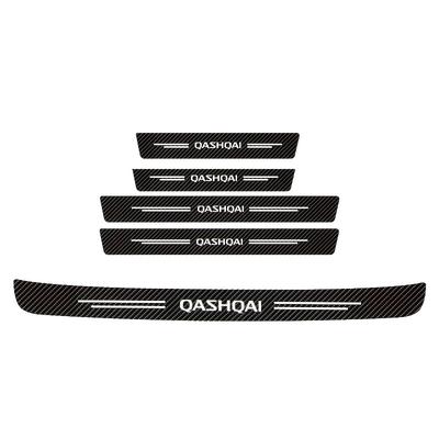 TEMU For Carbon Fiber Door Sill Protector, Polyester Scratch Resistant Sticker, Vehicle Entryway Guard Image