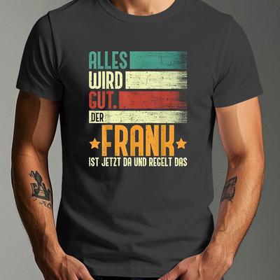TEMU Graphic Men's Short Sleeve T-shirt Summer T-shirt Top Image