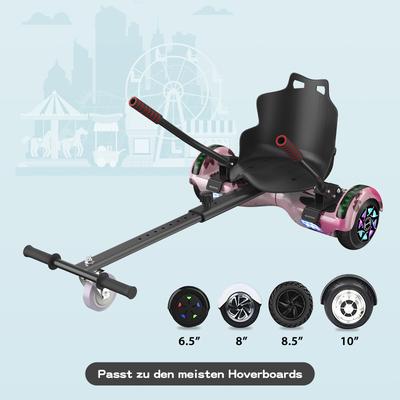 TEMU Premium Hoverboard Seat And Combo Sets For 6.5 Inch – Riding Image
