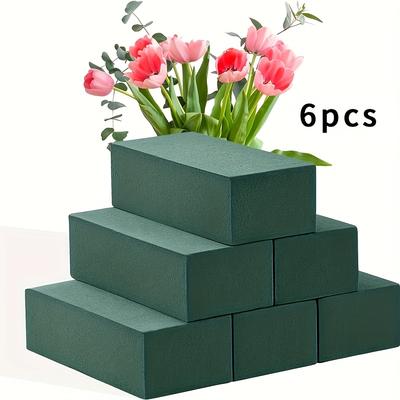 TEMU 6 Blocks, Premium Arrangement And Planting Material For Fresh And Silk Flowers Display Image