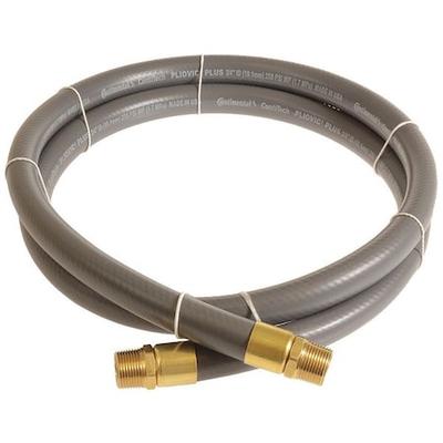 CONTINENTAL PLG10025-05-11 1" x 5 ft PVC Coupled Multipurpose Air Hose 250 psi