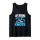 LIFE BEGINS AT 25 KNOTS Kitesurfen Tank Top