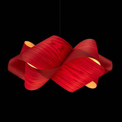 LZF LamPS LZF Swirl Pendel, Kabel schwarz Ø 54cm rot Image