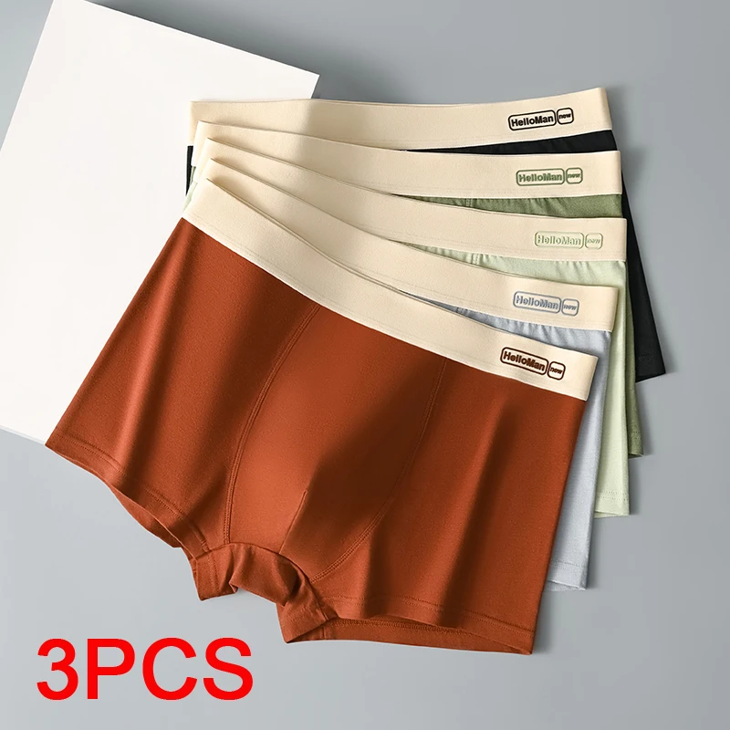 Boxer Mann Unterwäsche Heiße Geschenke für Männer Boxershorts Sexy Männer Unterwäsche Boxer und Unterhosen Herren Quadratische Höschen Slips Männlich Image