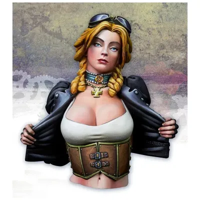 1/12 Resin-Modellbüste GK, unmontierter und unbemalter Bausatz Image