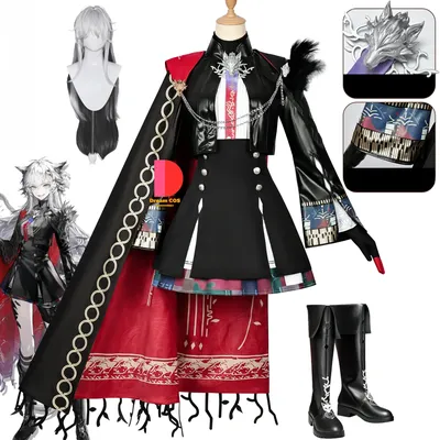 Spiel Arknights Lappland Die Decadenza Cosplay Kostüm für Frauen Cos Anime Party Uniform Owen Image