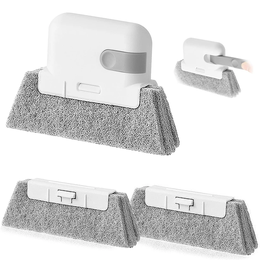 Haushalt multifunktionale Schlitztyp Reinigungsbürste Schiebetür Schienenreiniger, Fensterbank Tastatur kleiner Raum Reinigungsbürste Image