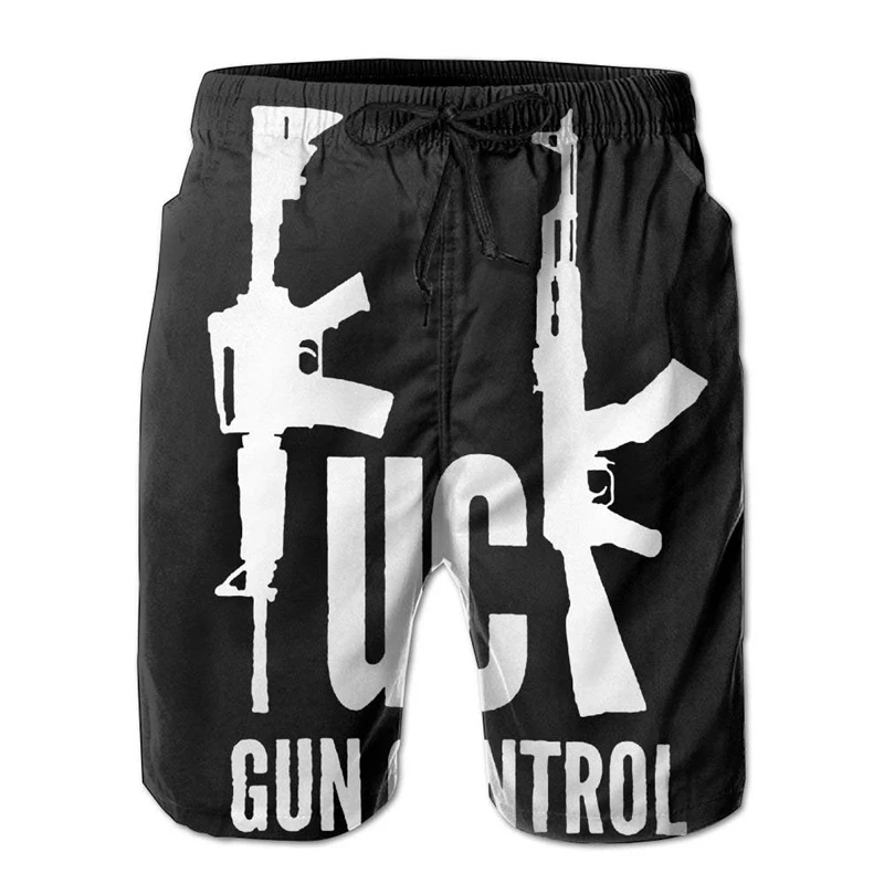 3d gedruckte Flaggens horts für Männer Waffen design schnell trocknende Strands horts cooler Schädel lässig Sommer lauf Sport kleidung kurze Hose Image