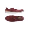 Clarks Herren Halbschuh, Gr. 45, rot, kein Etikett