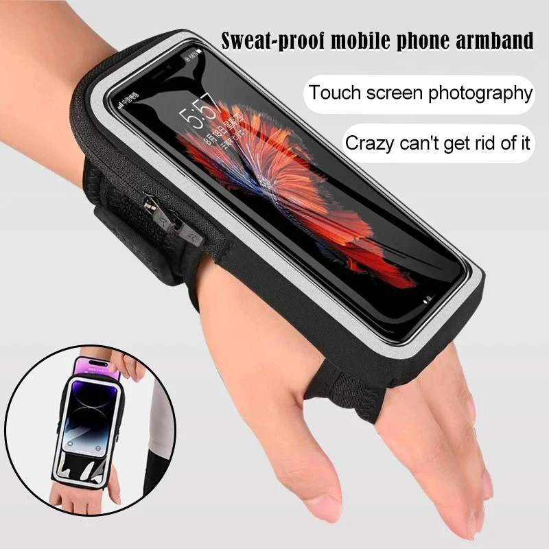 Brassard sur le téléphone sac de téléphone portable brassards de poignet Mp3 mp4 sacs sport support pour téléphone portable accessoires de téléphone portable femme sport