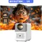 BYINTEK-Mini budgétaire de cinéma maison intelligent LOVE U4, 4K, 1080P, vidéo, Android, WiFi, Smartphone Cinema